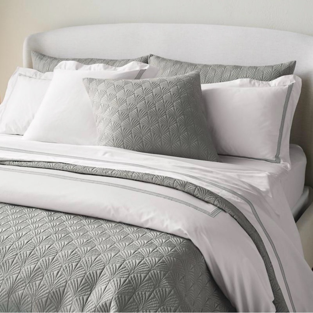Frontgate Silk Quilt & 2 Standard Shams - NWT